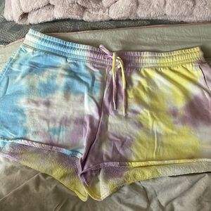 Colsie Tie Die Lounge Shorts
